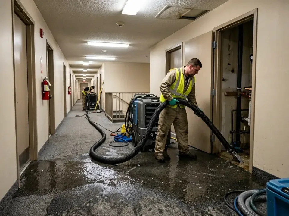 multi-unit-apartment-hallway-f-005 — frequently asked questions, Emergency Burst Pipe Water Extraction & Removal in Walnut C…